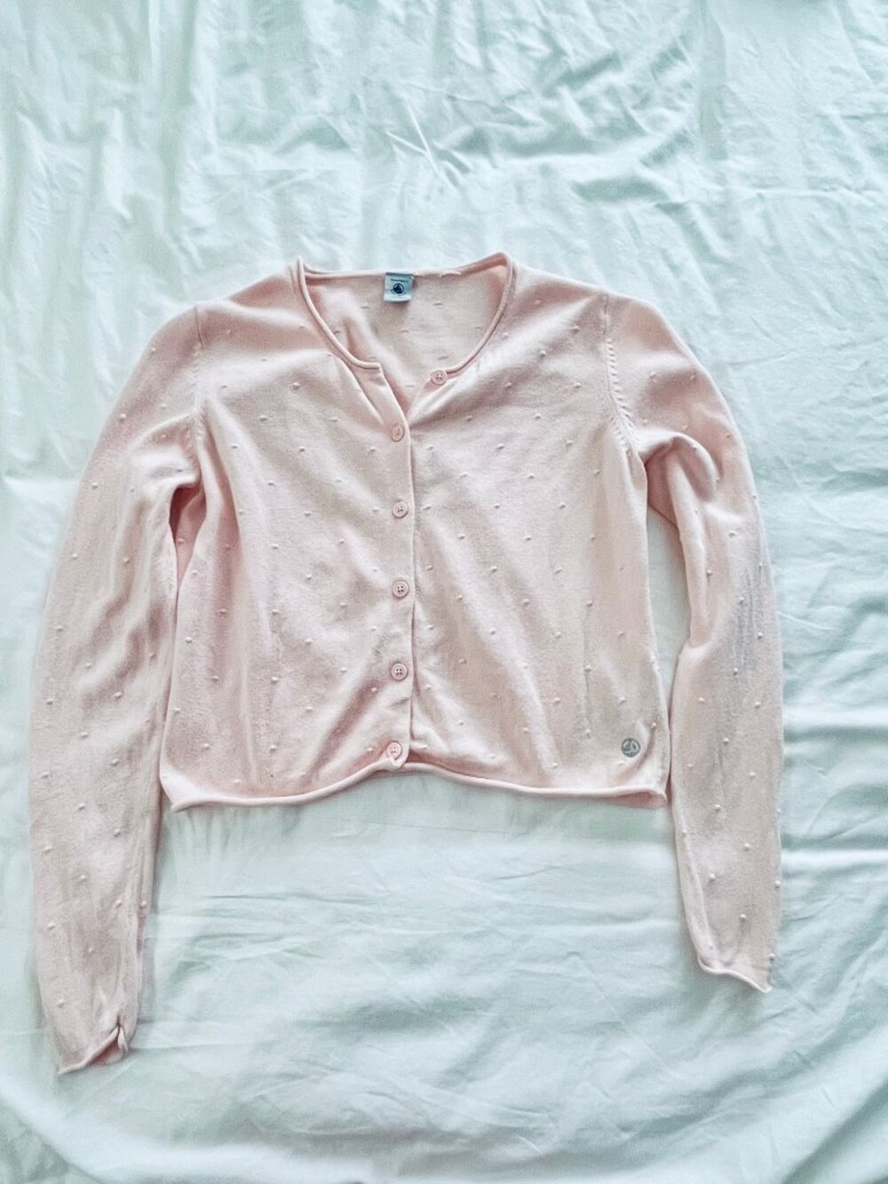 Petit Bateau Pink Cardigan